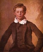 Ferdinand von Rayski Portrat des Hans Haubold Graf von Einsiedel painting